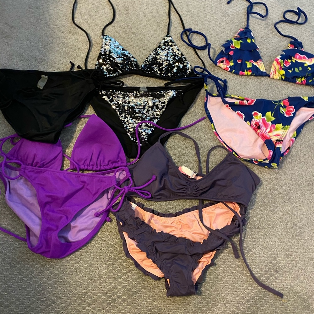 4 EUC SMALL Victoria secret bathing suits